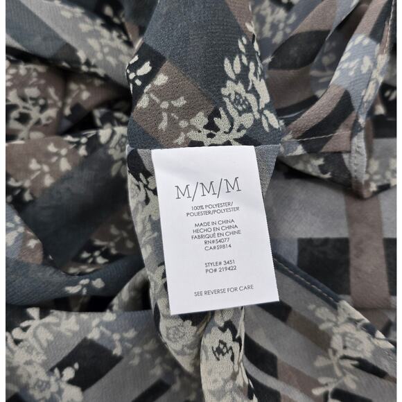 Cabi MInimalist Abstract Whimsigoth Sleeveless Blouse - Picture 5 of 5